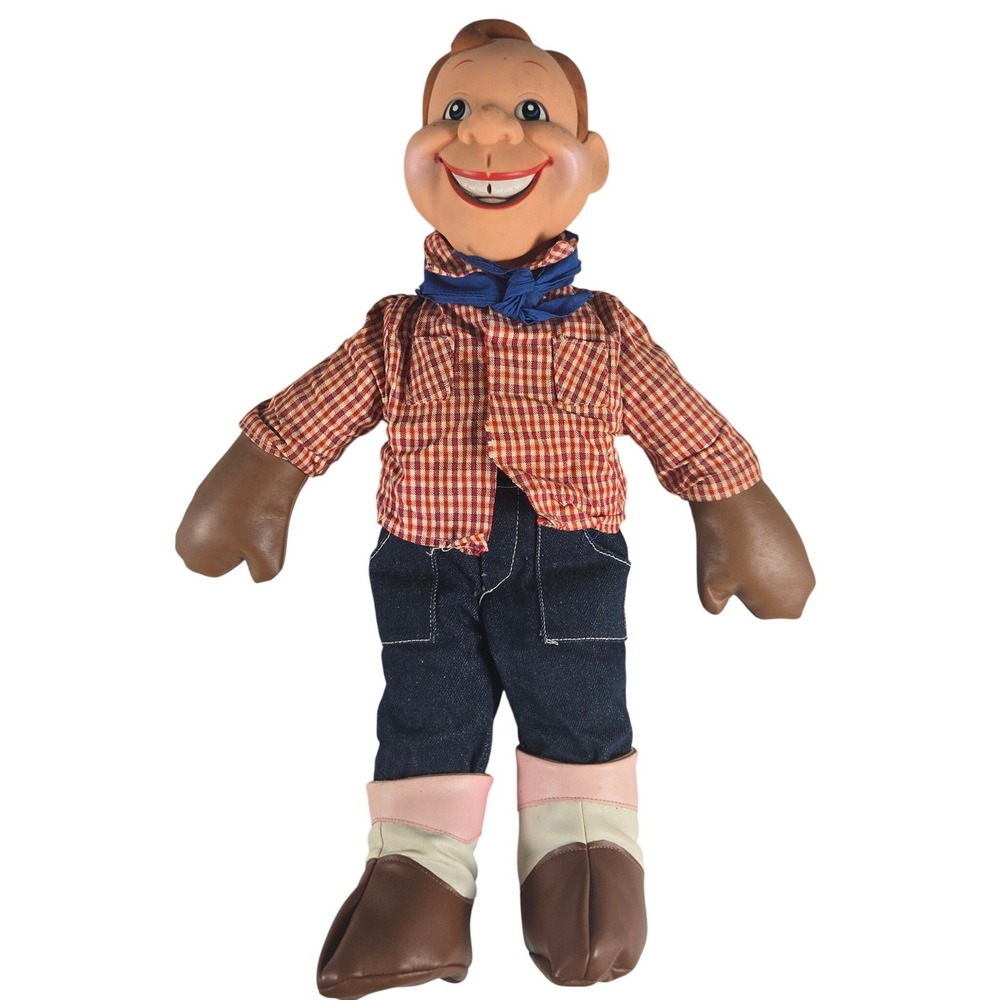 Vintage Howdy Doody Hand Puppet Doll Applause Turner Entertainment 1980s